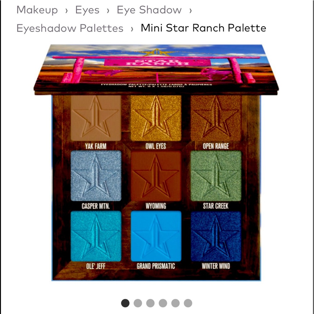 Jeffree Star “Star Ranch” palette